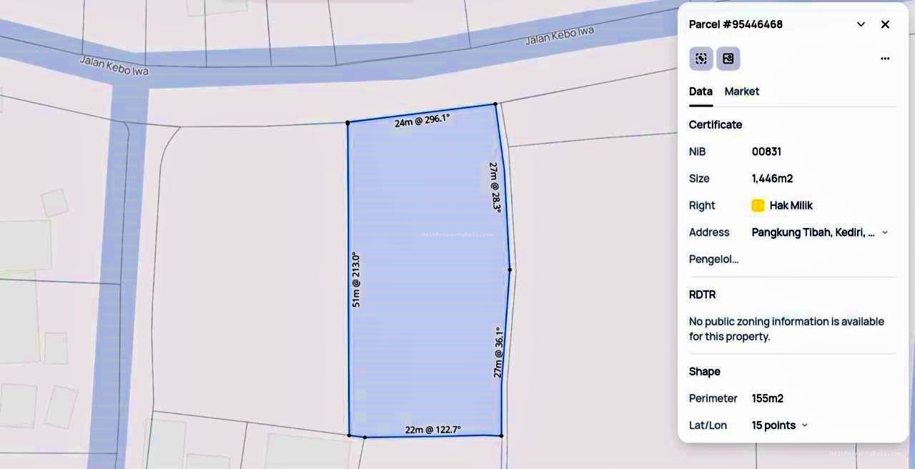 Tanah Pangkung tibah